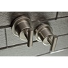 image:imageKingston Brass BAH8213478SB Concord 5Piece Bathroom Accessory Sets Brushed BrassPolished Nickel