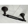 image:imageKingston Brass BAHK1612478BB Naples 5Piece Bathroom Accessory Set Brushed BrassMatte Black
