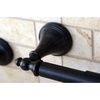 image:imageKingston Brass BAHK1612478BB Naples 5Piece Bathroom Accessory Set Brushed BrassOil Rubbed Bronze