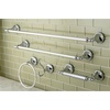 image:imageKingston Brass BAHK1612478BB Naples 5Piece Bathroom Accessory Set Brushed BrassPolished Chrome