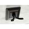 image:imageKingston Brass BAHK3212478K Serano 5Piece 18Inch and 24Inch Towel Bars Bathroom Accessory Set in Matte BlackMatte Black