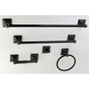 image:imageKingston Brass BAHK3212478K Serano 5Piece 18Inch and 24Inch Towel Bars Bathroom Accessory Set in Matte BlackOil Rubbed Bronze