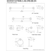image:imageKingston Brass BAHK5012478SN Mesa Verde 5Piece 18Inch and 24Inch Towel Bars Bathroom Accessory Set in Brushed NickelBrushed Nickel