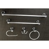 image:imageKingston Brass BAHK5012478SN Mesa Verde 5Piece 18Inch and 24Inch Towel Bars Bathroom Accessory Set in Brushed NickelPolished Chrome
