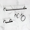 image:imageKingston Brass BAK1111478MB Victorian 4Piece 24Inch Towel Bar Bathroom Accessory Set in Matte BlackMatte Black