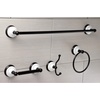 image:imageKingston Brass BAK1111478MB Victorian 4Piece 24Inch Towel Bar Bathroom Accessory Set in Matte BlackOil Rubbed Bronze