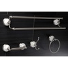 image:imageKingston Brass BAK1113478SN Victorian 4Pieces Dual TowelBar Bathroom Hardware Set Brushed NickelBrushed Nickel