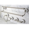 image:imageKingston Brass BAK1113478SN Victorian 4Pieces Dual TowelBar Bathroom Hardware Set Brushed NickelOil Rubbed Bronze