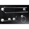 image:imageKingston Brass BAK1113478SN Victorian 4Pieces Dual TowelBar Bathroom Hardware Set Brushed NickelOil Rubbed Bronze