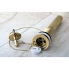 image:imageKingston Brass CC1001 Concord 20 Gauge PullOut Lavatory Drain with Stopper 2516 Polished ChromePolished Brass