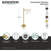 image:imageKingston Brass CC2025 Vintage Freestanding TowelRack 3912Inch Height 10Inch Base Diameter Oil Rubbed BronzeOil Rubbed Bronze