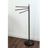 image:imageKingston Brass CC2025 Vintage Freestanding TowelRack 3912Inch Height 10Inch Base Diameter Oil Rubbed BronzeOil Rubbed Bronze