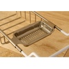 image:imageKingston Brass CC2158 Vintage Clawfoot Bath Tub Shelf Brushed Nickel 26 x 731 x 525