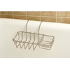 image:imageKingston Brass CC2161 Vintage 8Inch X 4Inch Claw Foot Bath Soap and Sponge Holder 914Inch Polished ChromeBrushed Nickel