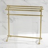 image:imageKingston Brass CC2291 Pedestal Towel Rack Polished ChromeBrushed Brass