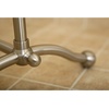 image:imageKingston Brass CC2291 Pedestal Towel Rack Polished ChromeBrushed Nickel