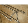image:imageKingston Brass CC2291 Pedestal Towel Rack Polished ChromeBrushed Nickel
