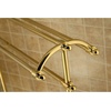image:imageKingston Brass CC2291 Pedestal Towel Rack Polished ChromePolished Brass