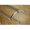 image:imageKingston Brass CC2291 Pedestal Towel Rack Polished ChromePolished Chrome