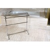 image:imageKingston Brass CC2291 Pedestal Towel Rack Polished ChromePolished Chrome