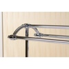 image:imageKingston Brass CC2291 Pedestal Towel Rack Polished ChromePolished Chrome
