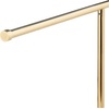 image:imageKingston Brass CC8200 Claremont Freestanding TShape Towel Rack Matte BlackPolished Brass