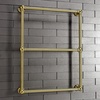 image:imageKingston Brass DTC322419BB Maximilien Wall Mount Towel Rack Brushed Brass 32 x 24 x 3Brushed Brass