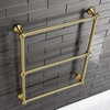 image:imageKingston Brass DTC322419BB Maximilien Wall Mount Towel Rack Brushed Brass 32 x 24 x 3Brushed Brass