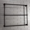 image:imageKingston Brass DTC323019BB Maximilien Wall Mount TowelRack Brushed BrassOil Rubbed Bronze