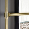 image:imageKingston Brass DTM323631 Gallant 36 x 32Inch Wall Mount TowelRack Polished ChromeBrushed Brass