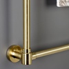 image:imageKingston Brass DTM323631 Gallant 36 x 32Inch Wall Mount TowelRack Polished ChromeBrushed Brass