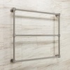 image:imageKingston Brass DTM323631 Gallant 36 x 32Inch Wall Mount TowelRack Polished ChromeBrushed Nickel