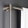 image:imageKingston Brass DTM323631 Gallant 36 x 32Inch Wall Mount TowelRack Polished ChromeBrushed Nickel