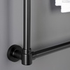 image:imageKingston Brass DTM323631 Gallant 36 x 32Inch Wall Mount TowelRack Polished ChromeMatte Black
