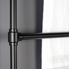 image:imageKingston Brass DTM323631 Gallant 36 x 32Inch Wall Mount TowelRack Polished ChromeMatte Black