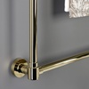 image:imageKingston Brass DTM323631 Gallant 36 x 32Inch Wall Mount TowelRack Polished ChromePolished Brass