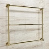 image:imageKingston Brass DTM323631 Gallant 36 x 32Inch Wall Mount TowelRack Polished ChromePolished Brass