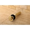 image:imageKingston Brass KB3001 Fauceture Lift and Turn Sink Drain  ChromePolished Brass