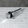 image:imageKingston Brass KBT2120 Brass PopUp Drain with Overflow and Extra Long PopUp rod 22 Gauge Polished NickelPolished Chrome