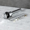 image:imageKingston Brass KBT2120 Brass PopUp Drain with Overflow and Extra Long PopUp rod 22 Gauge Polished NickelPolished Chrome
