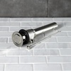image:imageKingston Brass KBT2120 Brass PopUp Drain with Overflow and Extra Long PopUp rod 22 Gauge Polished NickelPolished Nickel