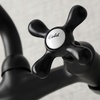 image:imageKingston Brass KS213AC Kingston Kitchen Faucet Antique Copper 105 x 6 x 456Matte Black