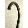 image:imageKingston Brass KS414PB Concord 8Inch Adjustable Center Wall Mount Kitchen Faucet Polished BrassOil Rubbed Bronze