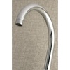 image:imageKingston Brass KS414PB Concord 8Inch Adjustable Center Wall Mount Kitchen Faucet Polished BrassPolished Chrome