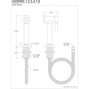 image:imageKingston Brass KSSPR8 Kitchen Faucet Side Sprayer Brushed Nickel 606 x 275 x 194Black Stainless