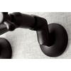 image:imageKingston Brass Kingston 6Inch Adjustable Center Wall Mount Kitchen Faucet Brushed BrassOil Rubbed Bronze