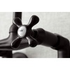image:imageKingston Brass Kingston 6Inch Adjustable Center Wall Mount Kitchen Faucet Brushed BrassOil Rubbed Bronze
