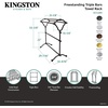 image:imageKingston Brass SCC2288 Pedestal YType TowelRack Brushed NickelPolished Chrome