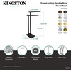 image:imageKingston Brass SCC6032 Edenscape 32716 Freestanding Pedestal 2Tier LShape Towel Rack Polished Brass