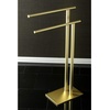image:imageKingston Brass SCC6035 Edenscape Freestanding TowelRack Oil Rubbed BronzeBrushed Brass